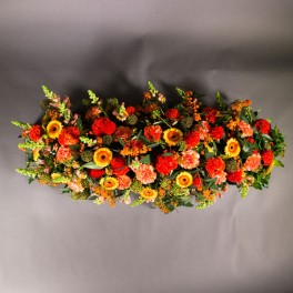 Dessus de cercueil color&eacute;